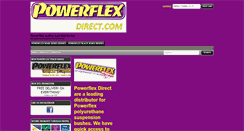 Desktop Screenshot of powerflexdirect.com