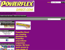 Tablet Screenshot of powerflexdirect.com